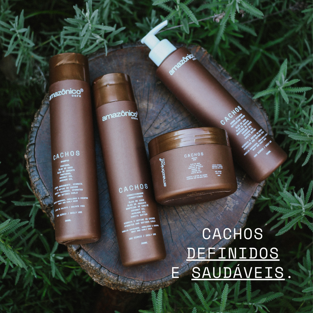 Kit Cachos Definidos Completo - 4 Produtos