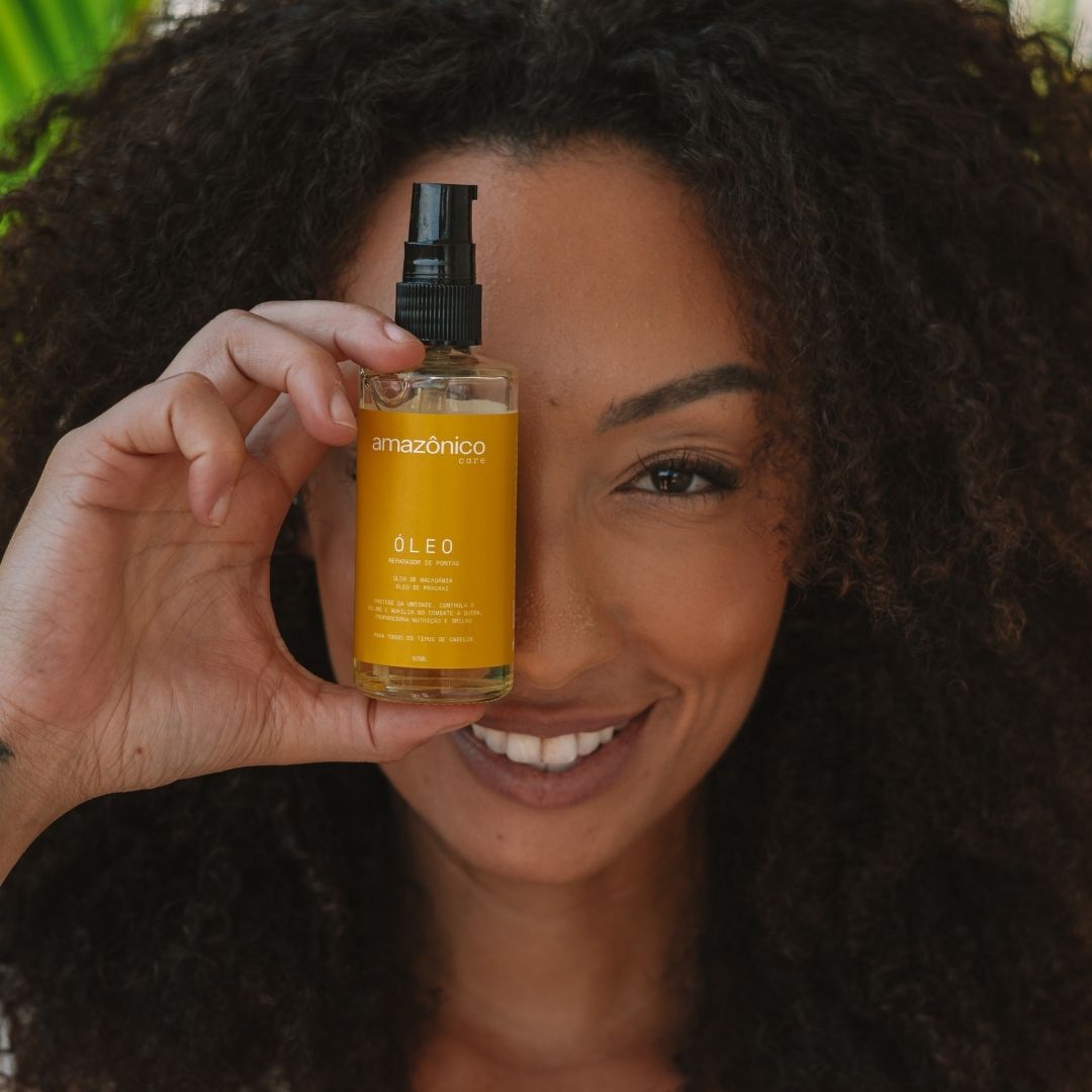 Kit Raízes Shampoo + Máscara + Condicionador + Tônico + Óleo reparador de pontas | Amazônico Care