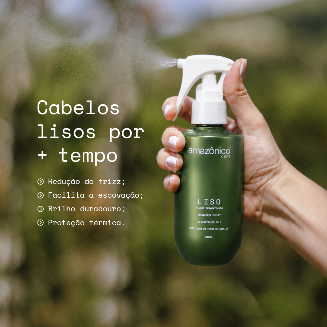 Spray Liso Fluido Termoativo 200ml