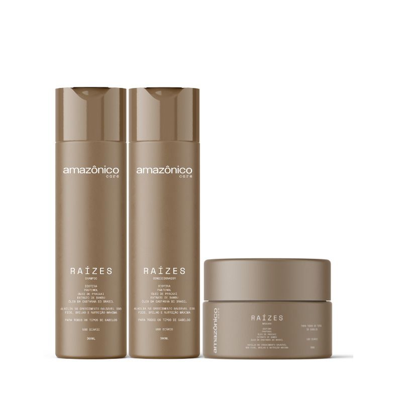 Kit Raízes 3 produtos
