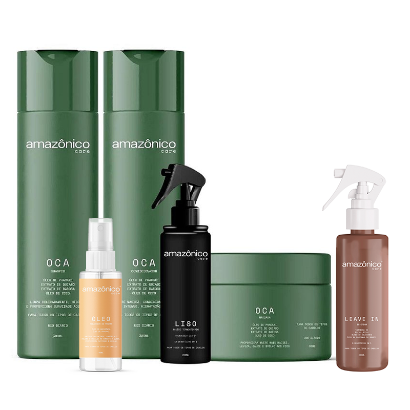 Kit Oca + Kit Finalizadores | Amazônico Care