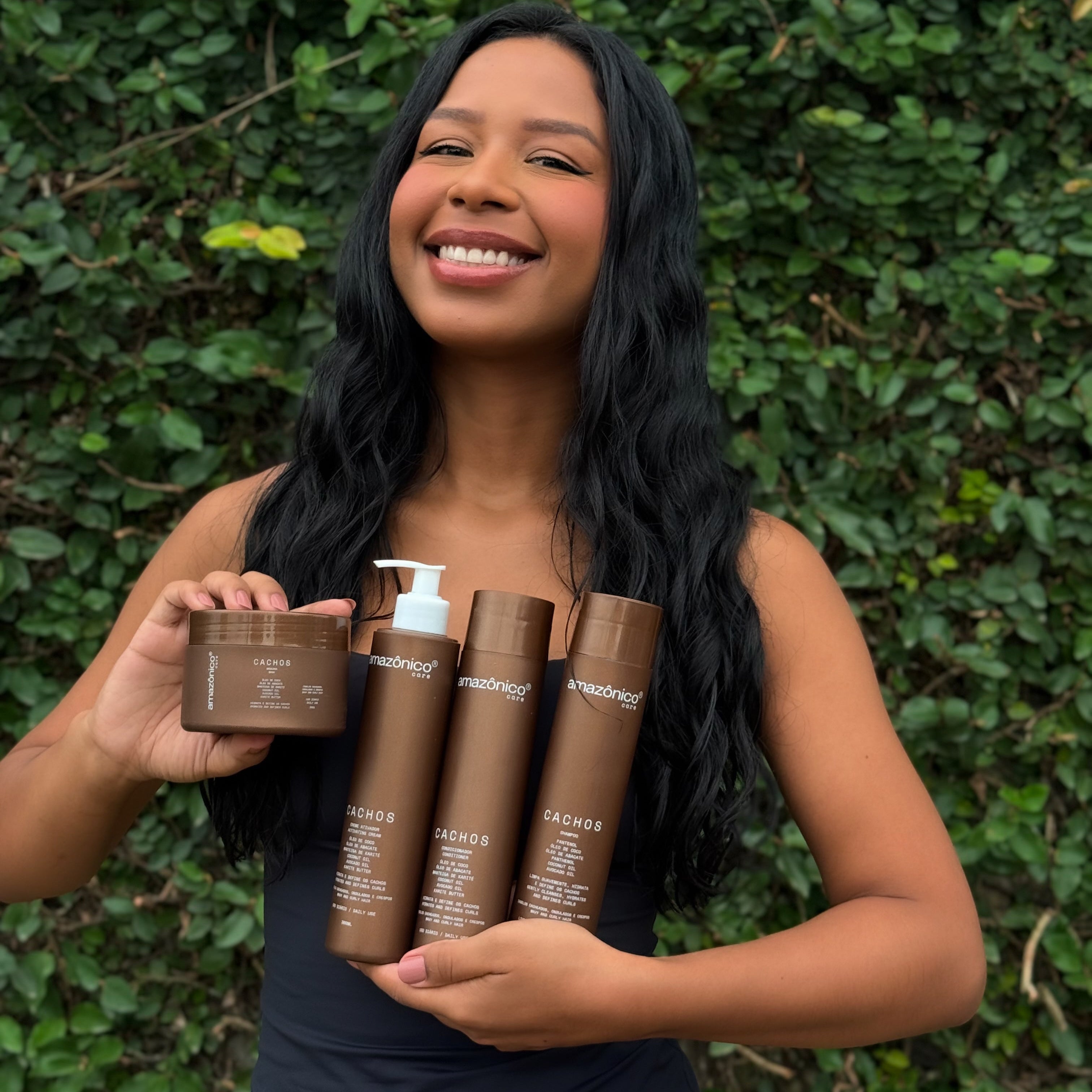 Kit Cachos + Óleo Reparador de Pontas