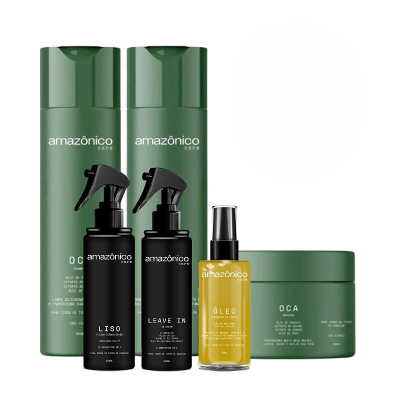 Kit Oca + Kit Finalizadores | Amazônico Care