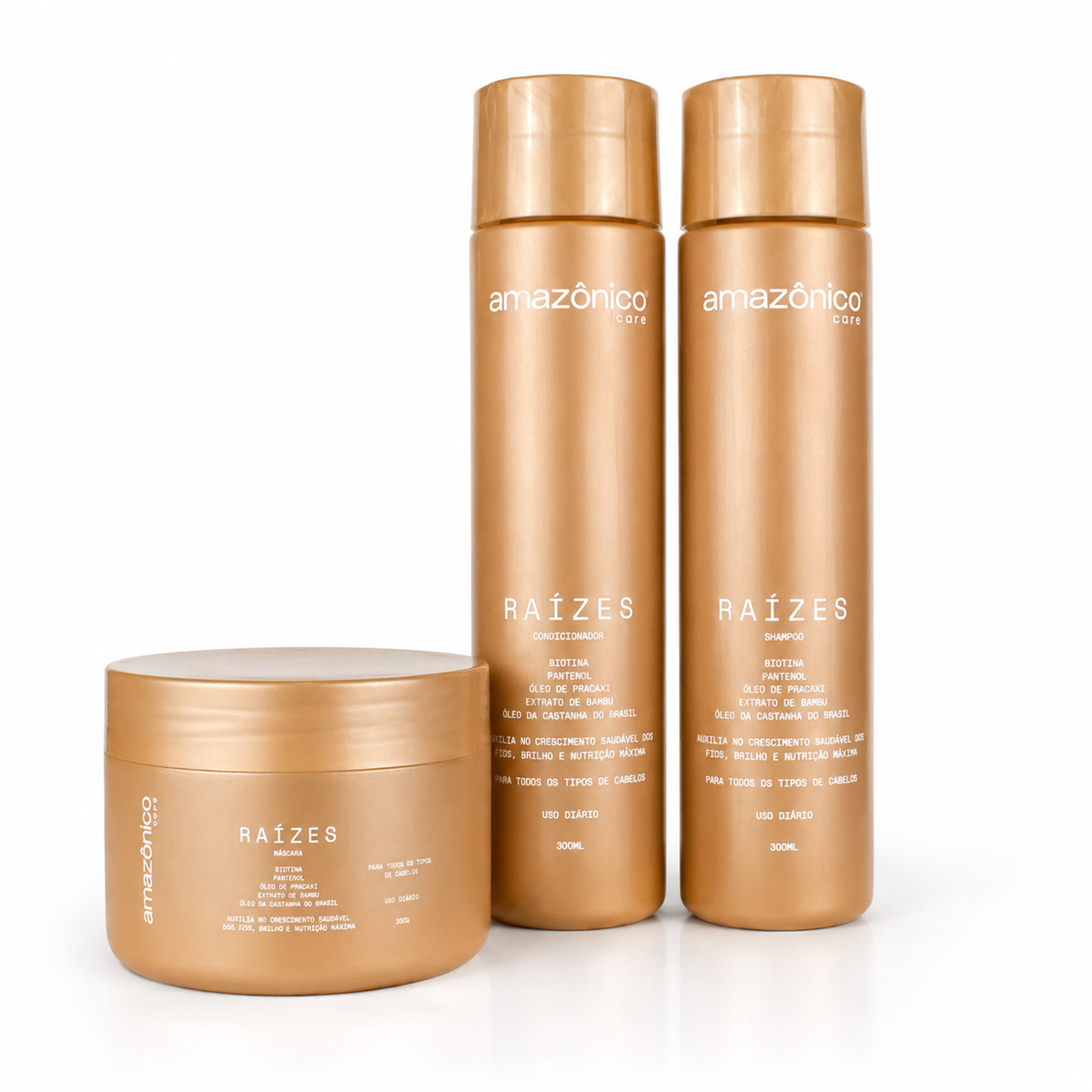 Ｓ☆APローション NET150mL ２本セット Kit Raízes Shampoo + Condicionador + Tônico - Cabelos Fortes